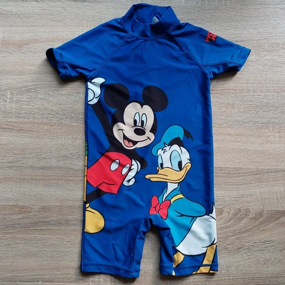 Next Direct like new Mickey Mouse one-piece swimsuit 3-4 years. - Picture 3 of 16
